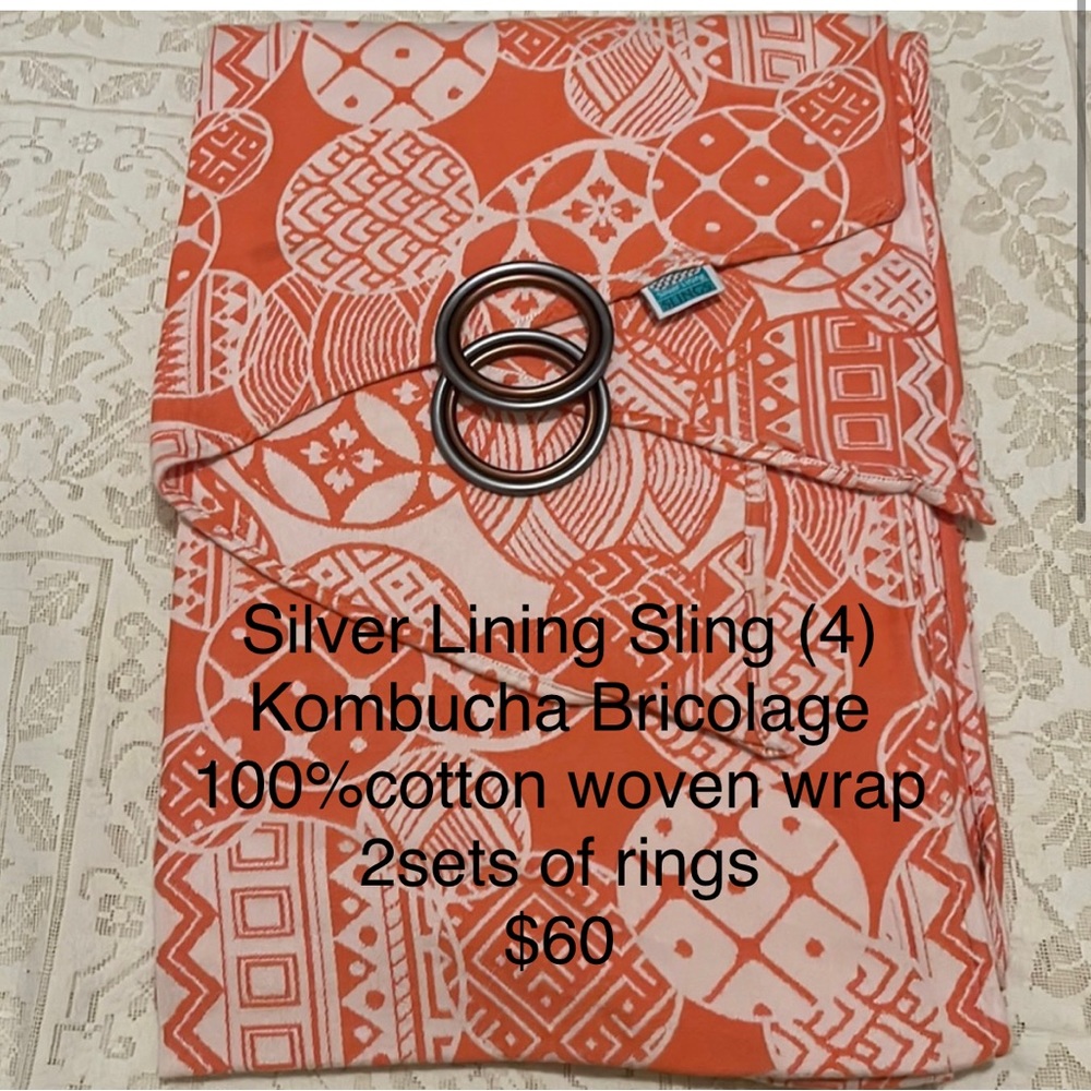 Kombucha Bricolage SLS Baby wearing wrap